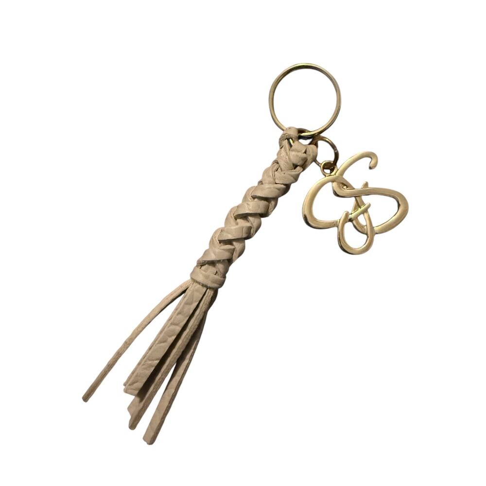 Jessica Simpson braided tassel key ring/bag charm
